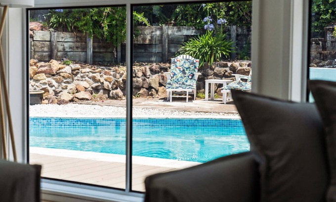 Forresters Beach House | Exquisite Beachside Luxury- Resort Style Pool