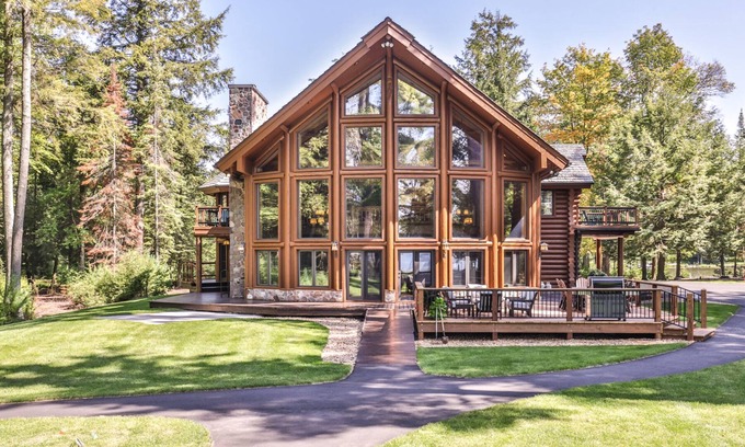 Eagle River House | Exquisite Private Home on the infamous Eagle River Chain of Lakes!