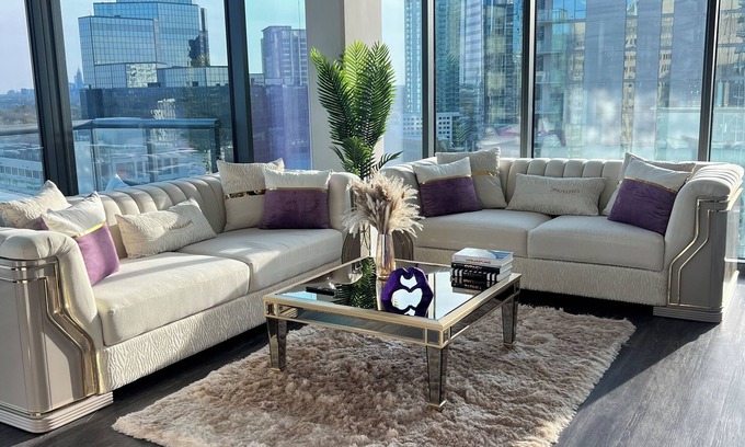 North Buckhead Apartment | Exquisite Sky View of Atlanta nLuxury Downtown Highrise Apartment/Views, Dining