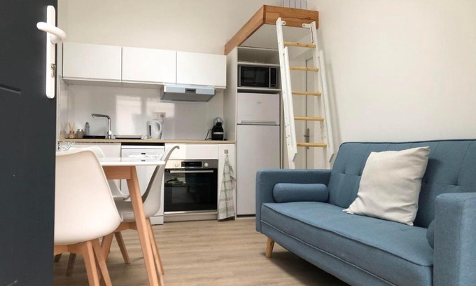 Bourg-la-Reine Apartment | F2 équipé, 15mn de Paris, parking, climatisation