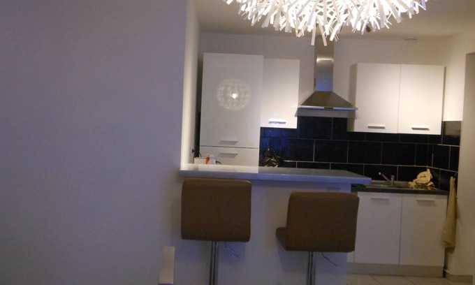 Malesherbes Apartment | F2 furnished downtown near Fontainebleau, Buthiers .
