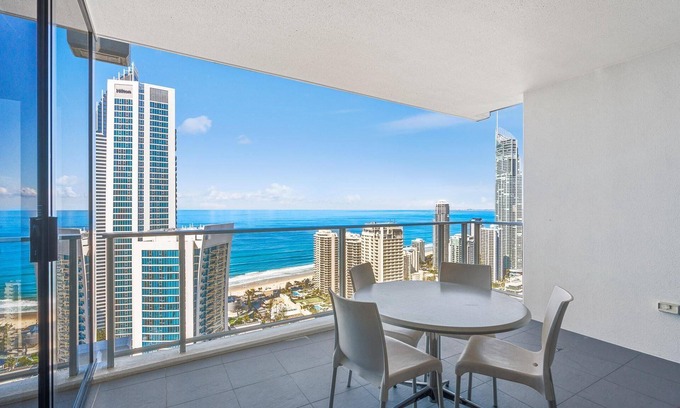 Surfers Paradise Apartment | Family 2 Bedroom Ocean unit at Circle on Cavill
