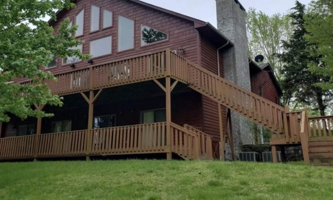 Apple Ridge House | Family Cabin with Hot Tub & Game room. 8.3 miles from Appalachian Ski Mt.