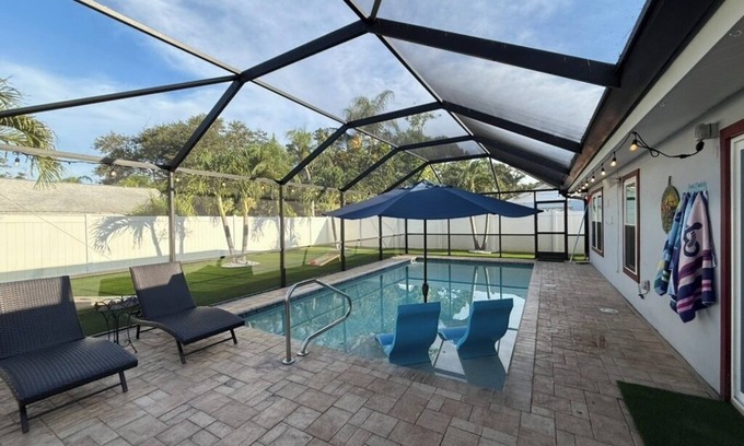 Seminole House | Family friendly. Beautiful pool! Close to beaches and golf!