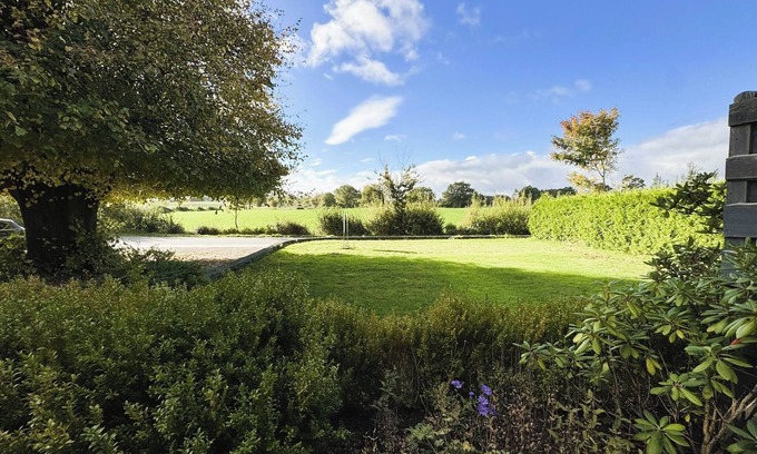 Grundhof Apartment | Family-friendly Krischan vacation apartment with quiet, fenced garden.