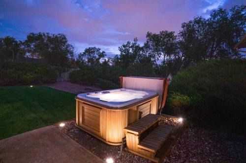 Village Seven House | Family friendly home with hot tub, fire pit, BBQ