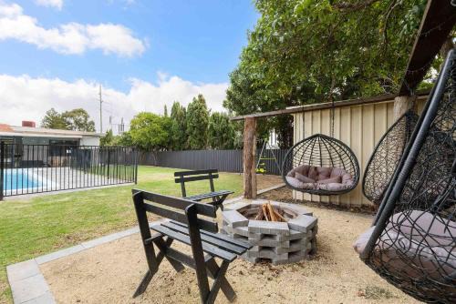 Belmont House | Family Fun Retreat With Pool & Fire Pit