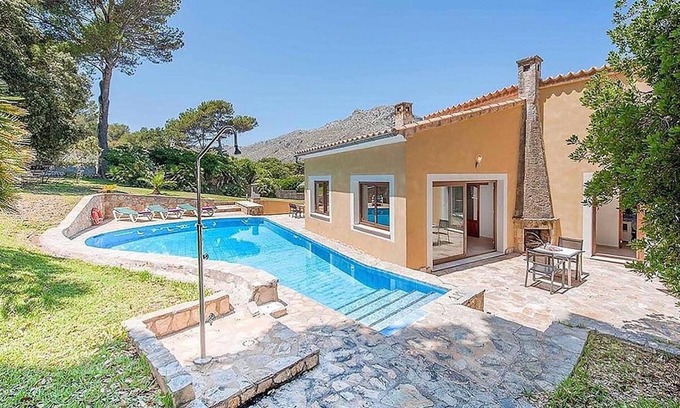 Cala San Vicente Villa | Fantastic Family Villa - A/C, Private Pool, Amazing Mountain Views just 400 m to Cala Molins Beach