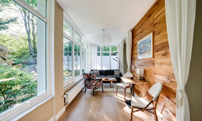 Heringsdorf Apartment | Fantastic forest view with private sauna - elegant and tasteful