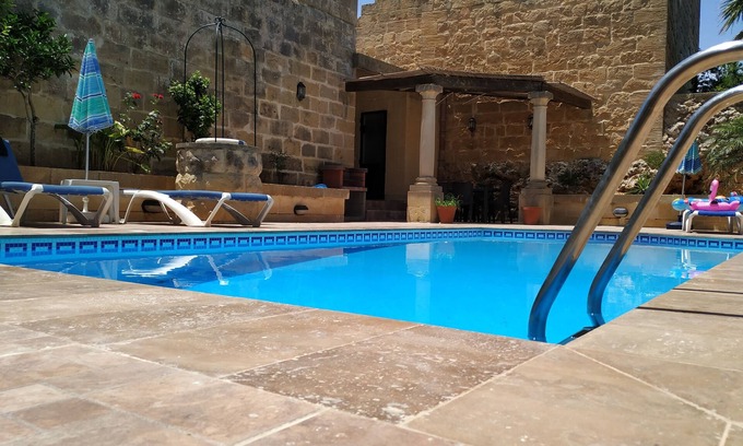 Nadur House | Fantastic House Of Character With Own Private Swimming Pool And BBQ Area