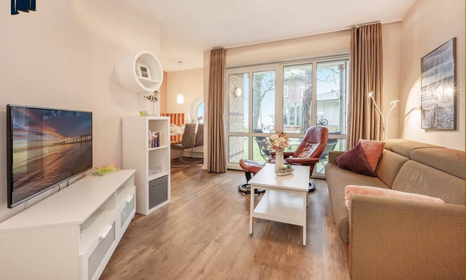 Koserow Apartment | Fantastic vacation apartment in Koserow on the pier directly on the Baltic Sea beach with