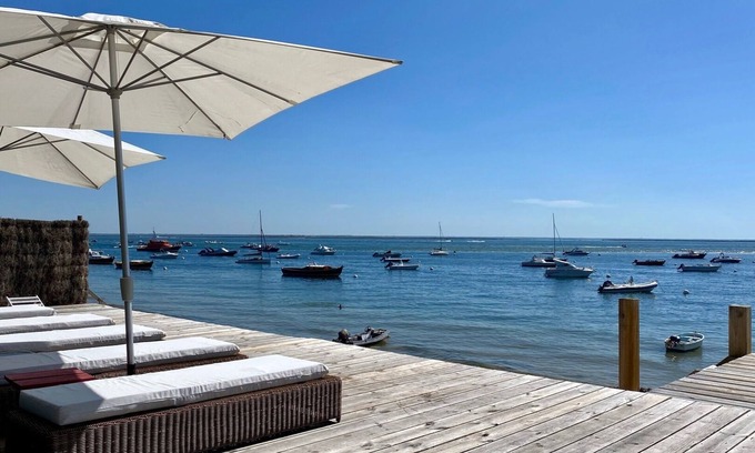 Cap-Ferret House | Fantastic villa and separate chalet with bay view, beach and deck + footbridge