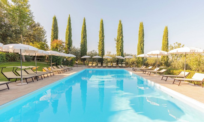 Santarello Other | Farmhouse 'Il Greppo - Appartamento Sangiovese' with Shared Pool, Shared Garden and Air Conditioning