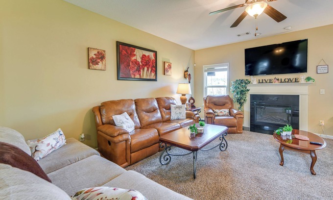 Columbus House | Fenced Yard & Patio! Family Home Near Fort Benning