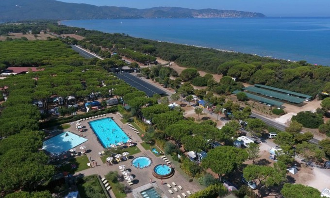 Orbetello House | Feriendorf Orbetello Lodge Deluxe für 6 Personen
