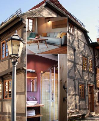 Quedlinburg House | Ferienhaus -Kaisereinsde - traditionelles Lehmbauhaus Parken gratis