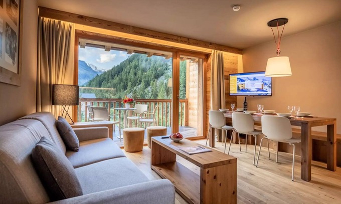 Zinal Apartment | Ferienwohnung 3 Zimmer 6 Personen Süd