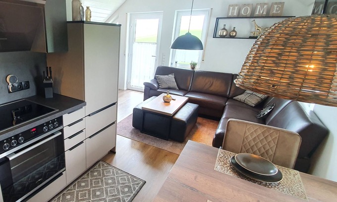 Burgweiler Apartment | Ferienwohnung, 50qm, 1 Schlafzimmer, max 2 Personen