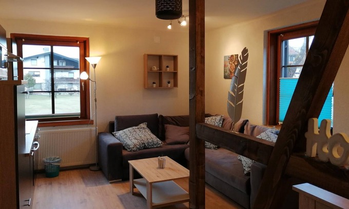 Oberaichwald Apartment | Ferienwohnung Erdgeschoss - Lodge am Parkweg