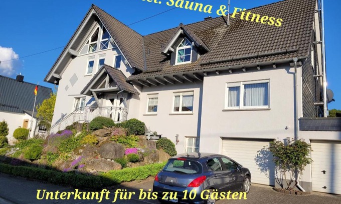Derschen Apartment | Ferienwohnung Fitness Entspannung Sauna im Westerwald