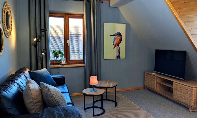 Ornbau Apartment | Ferienwohnung II mit 2 Schlafzimmern im Dachgeschoss