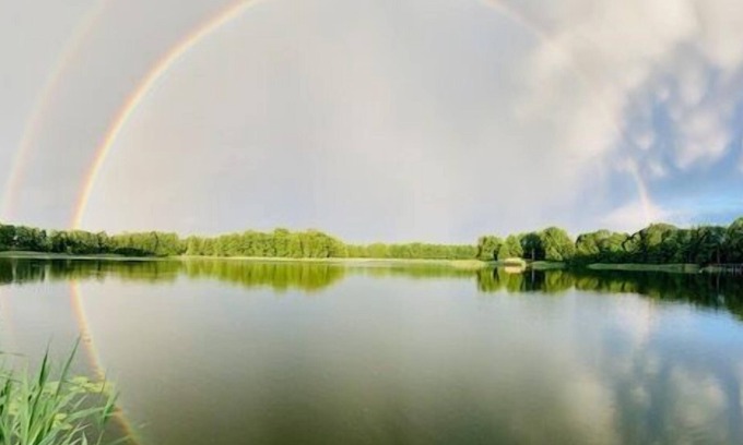 Friedrichswalde Apartment | Ferienwohnung "zur Biberburg" Eg-kranich, 68qm, 2 Schlafzimmer, Terrasse, max 4 Personen