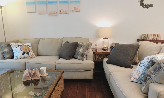Folly Field Condo | Fiddler's Cove - 5 minutes walk to Folly Beach