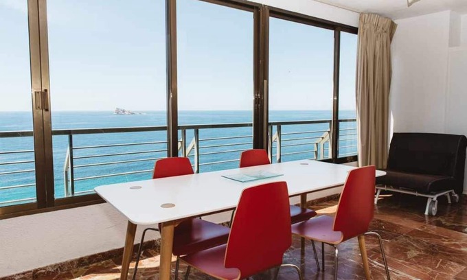 Benidorm Apartment | First line Levante Beach Jazmines 18-1