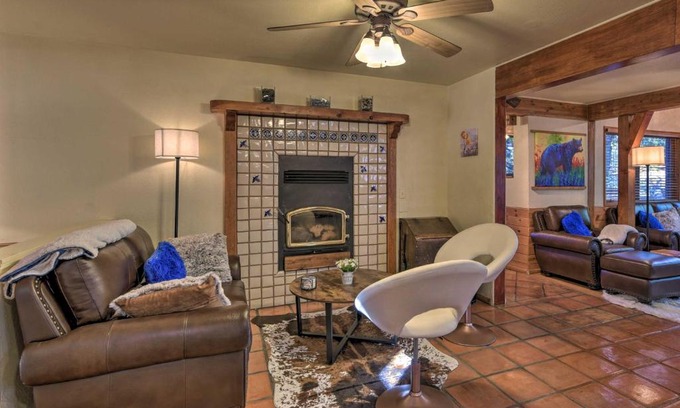 Swiss Manor House | Flagstaff Home with On-Site Trails, 3 Mi to Dtwn!