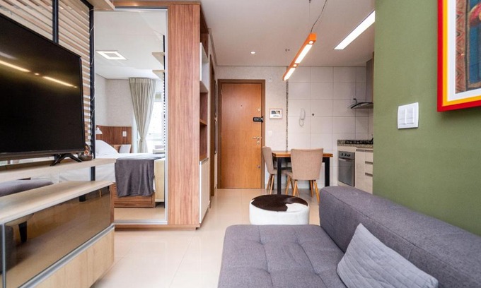 Setor Bueno Apartment | Flat acolhedor no Setor Bueno - TH0903