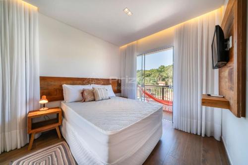 Centro Apartment | Flat em Residencial - Entre Bombinhas e 4 Ilhas