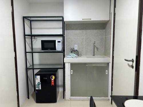Encruzilhada Apartment | Flat funcional mobiliado com cozinha e WC privativo apt104