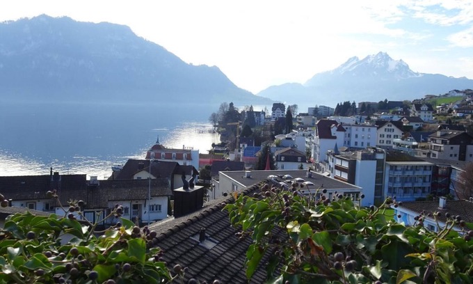 Weggis Apartment | Flat with marvellous view of the Pilatus