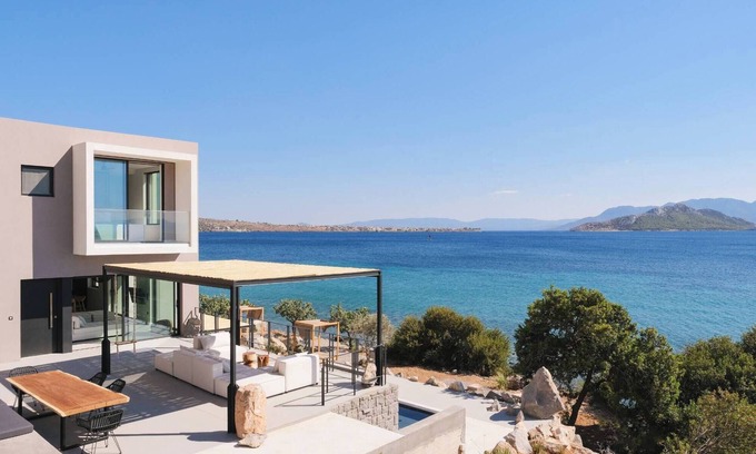 Aegina Villa | Floating Cubes Villa with Private Pool, Floating Cubes Villas Aegina