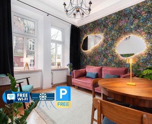 City Centre Apartment | Flora Design Old Town- Free Parking