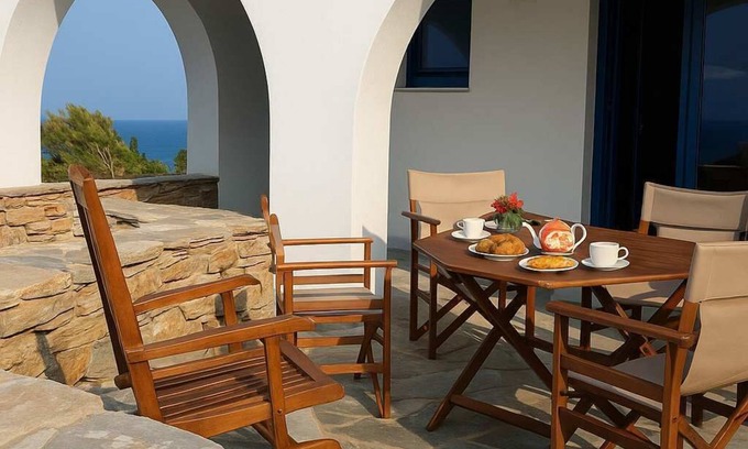Ano Meria House | Folegandros Enchanting Moniasma Home, Sunset Views