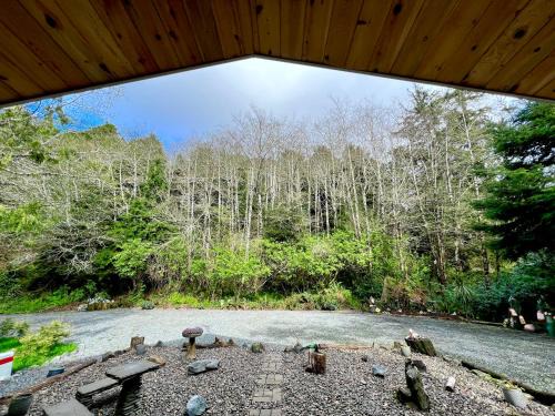 Rockaway Beach House | Forest cottage - secluded, hot tub, walk to beach