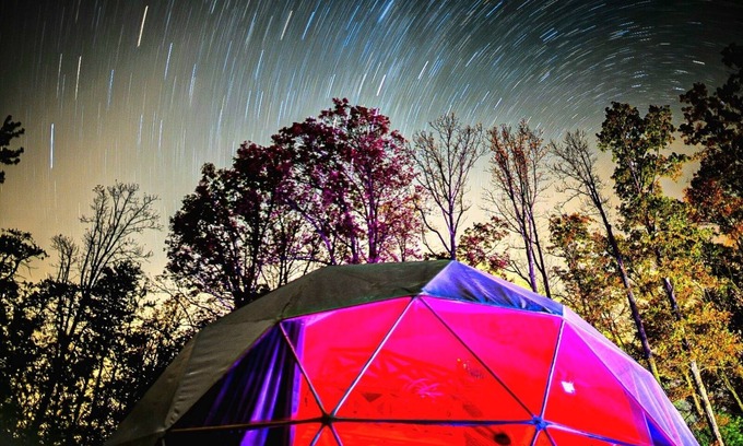 Hartford Boat Rental | Forest Fairy dome in Smoky mountains - GlampiTiNnn