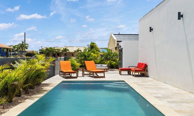 Belnem Villa | Four Villas private Magnesium Pool,Grill,Dive Rinse Tank,Garden,3min To Beach N1