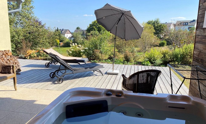 Schwarzenbach am Wald House | Franconian Forest Lodge with private whirlpool and sauna.