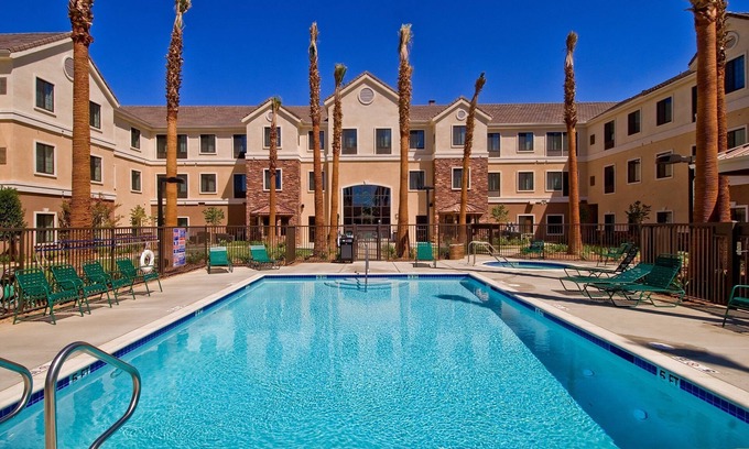 Palmdale Apartment | Free Breakfast. Outdoor Pool & Hot Tub. Close to Edwards Air Force Base!