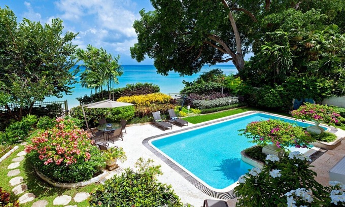Gibbs Bay Villa | *FREE CAR* Luxury 4 Bedroom Beach Front Villa With Private Pool and Staff