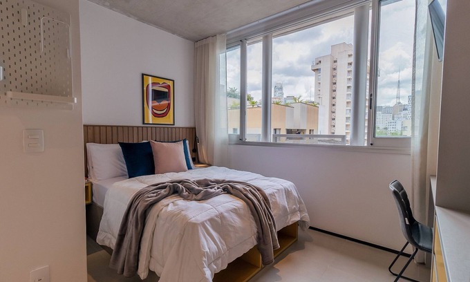 Bela Vista House | Frei Caneca st | view | pool | AC