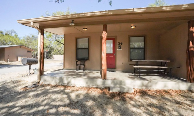 Sabinal Cabin | Frio Country Resort - Within walking distance to the Frio River!