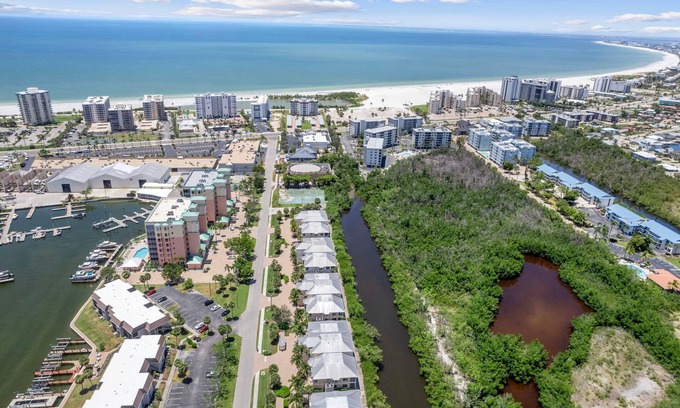 South Island Villa | Ft. Myers Beach Escape | Pool + Canal Views