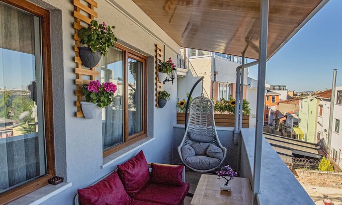 Sultanahmet Apartment | Fully Sea View 2 Bedrooms Connected Suite with Balcony at Sultanahmet, Old city