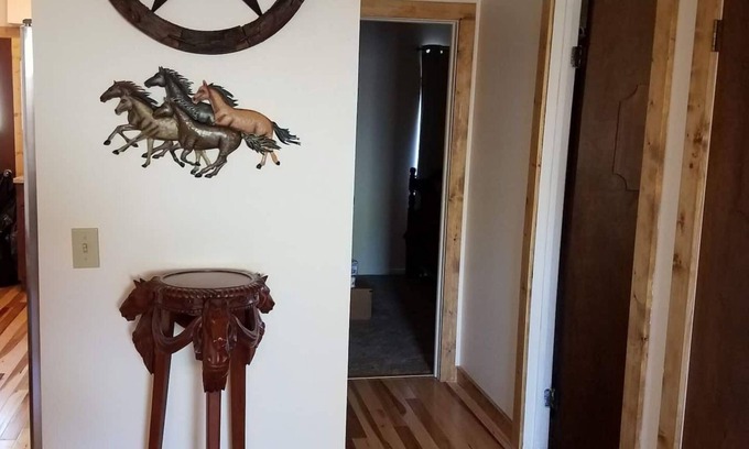 Thermopolis House | Furnished with a western decor and many antiques, yet has modern amenities.