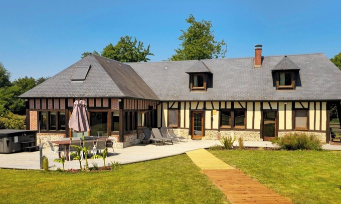 Toutainville House | Gîte Du Grestain Spa, Longère Normande Proche Honfleur