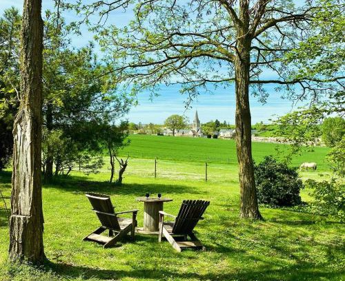 Ligre Bed & Breakfast | Gîte Eucalyptus L'Ecrin de Verdure piscine Chinon