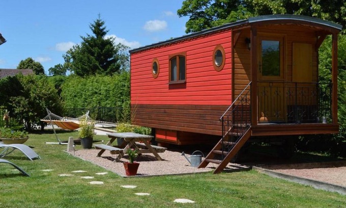 Seux House | Gîte Insolite Roulotte 5 Personnes